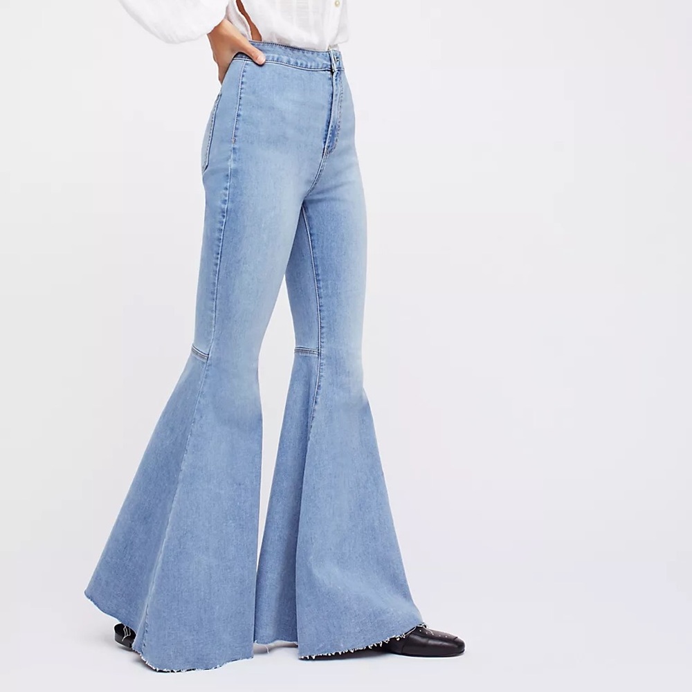 FREE PEOPLE Just Float On Flare Jeans